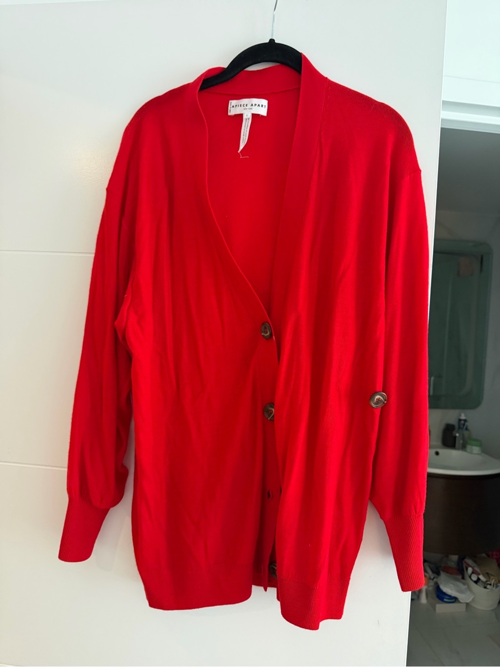 Apiece Apart Res Button-Front Women's Cardigan Sweater